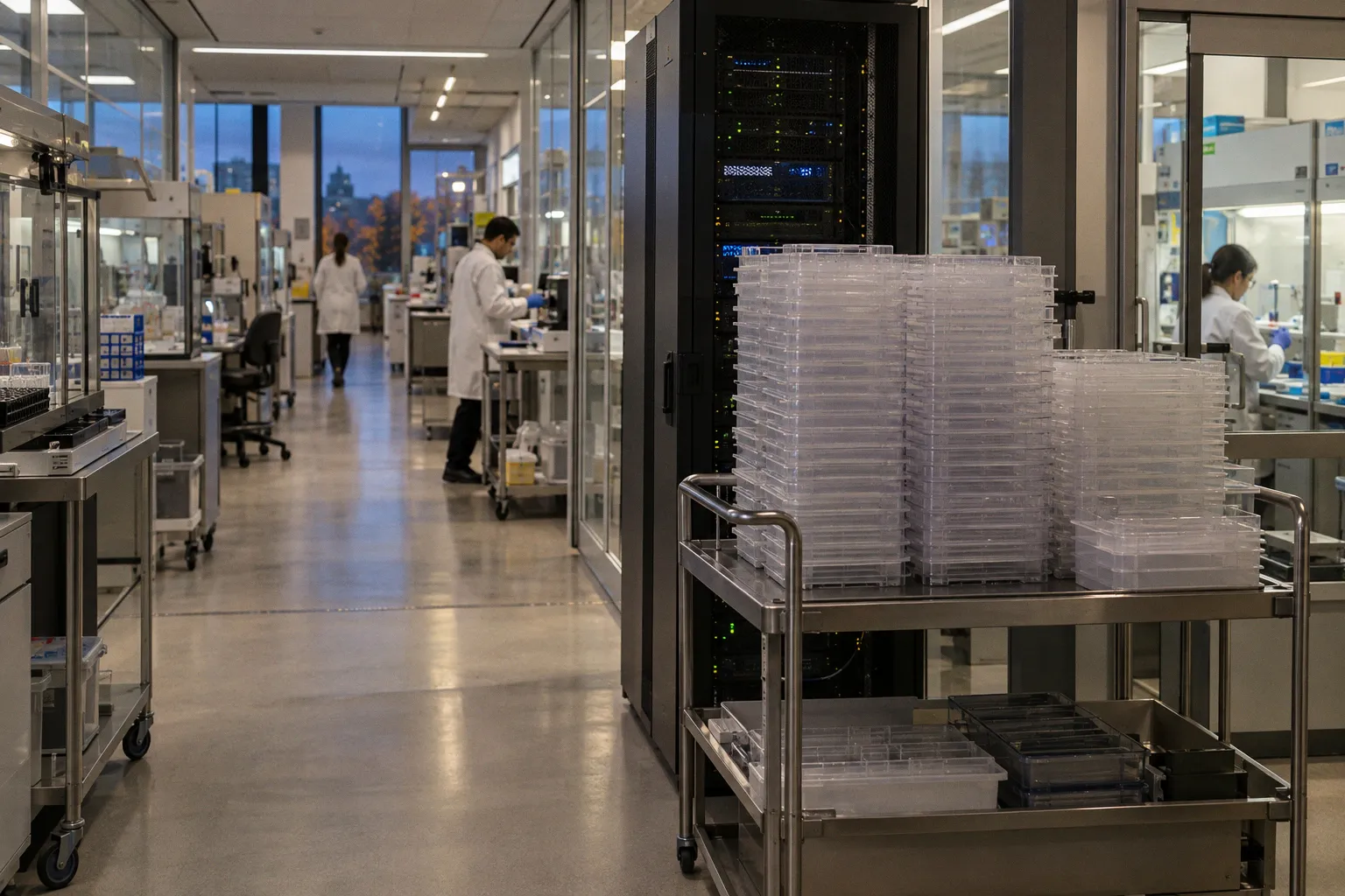 Whole slide imaging: managing massive data storage demands